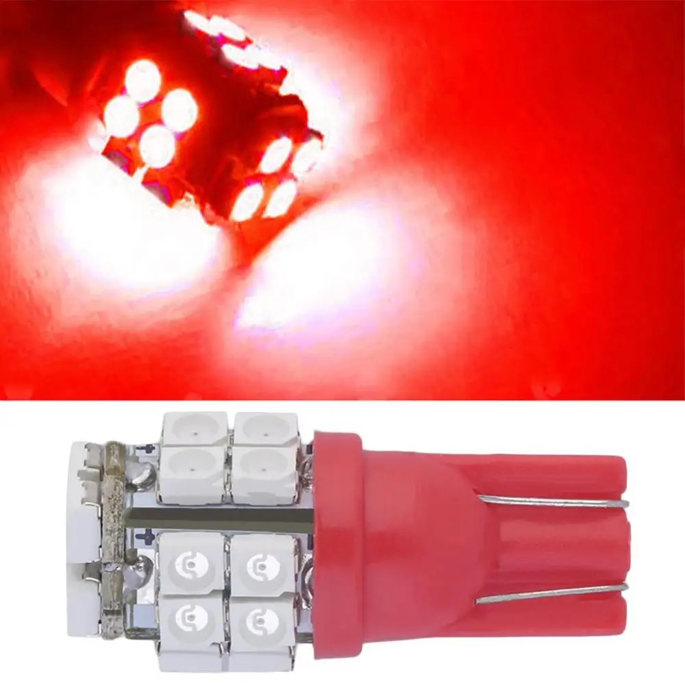 

2PCS T10 Xenon White 42 SMD LED Backup Reverse White Lights Bulbs Car Auto