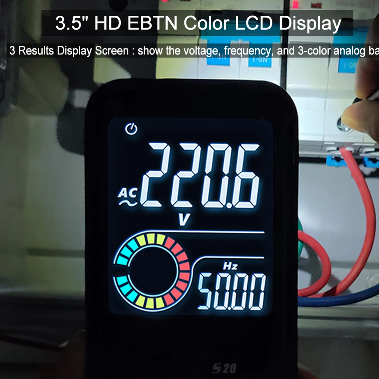 BSIDE S20 EMF Multimeter Electromagnetic Radiation Detector Monitor AC/DC Voltmeter Ohmmeter Resistance Capacitance | Инструменты