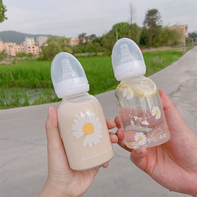Бутылочка для воды взрослых забавный креативный подарок бутылка молока стакан