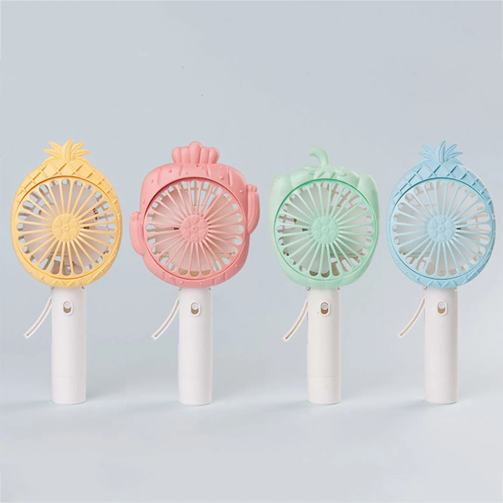 Летний кулер портативный вентилятор ручной USB перезаряжаемый Мини Складной для