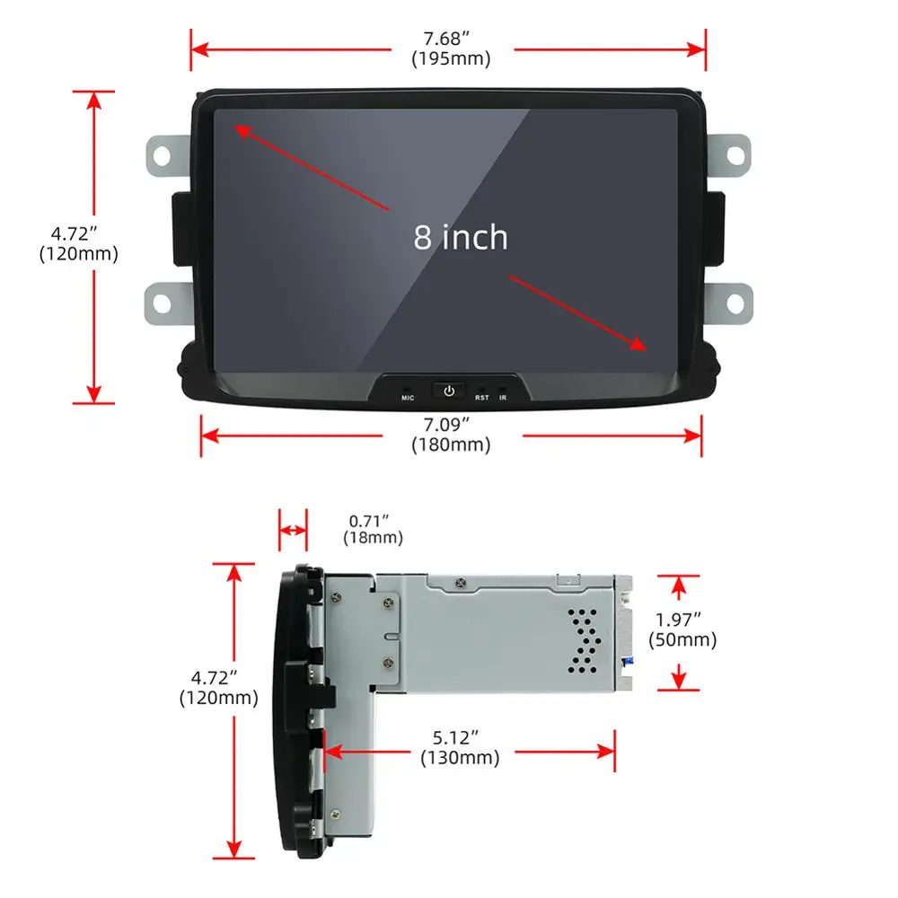 Автомобильный dvd проигрыватель Bosion android 10 0 для Dacia лодgy Logan Duster Sandero 1 din радио gps