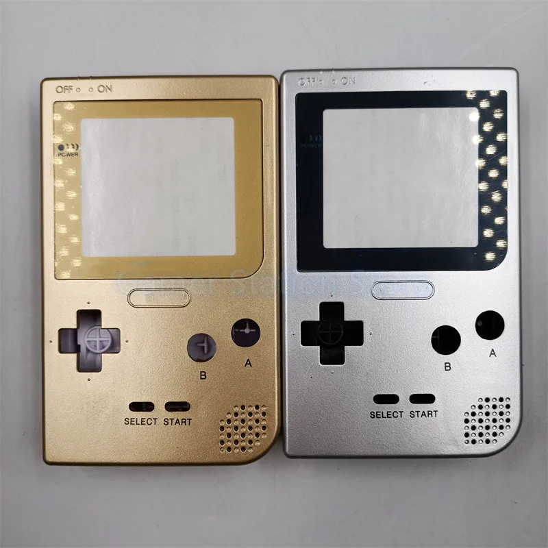 Золотистый сменный полный корпус для ремонта чехол Game Boy Pocket GBP Сменные