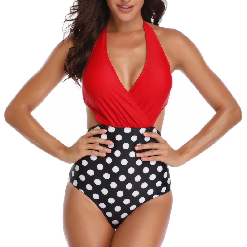 

Новинка, женский купальник, Цельный купальник, полый принт, купальные костюмы, боди для пляжа, плавания