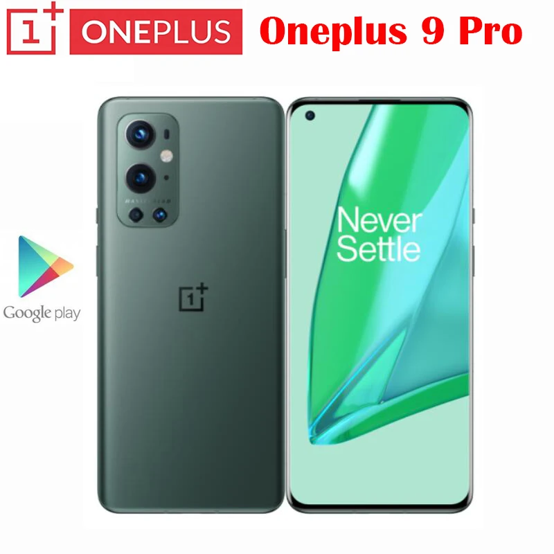 Смартфон Oneplus 9 Pro 5G Snapdragon 888 6 7 дюйма жидкий AMOLED 120 Гц 50 МП 48 8 Мп 2 четыре камеры NFC |