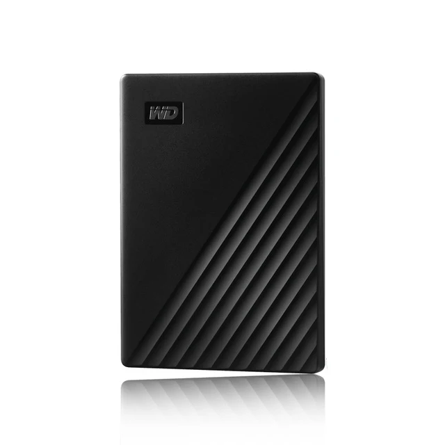WD My Passport внешний жесткий диск USB 3,0 ТБ 2 ТБ 1T 2T Портативный зашифрованный мобильный жесткий диск высокоскоростной внешний накопитель - Цвет: Черный