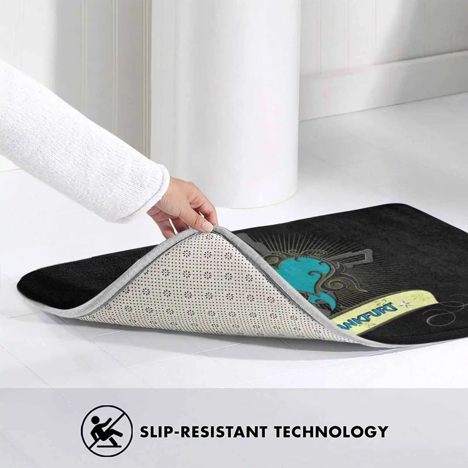 Мягкий домашний Противоскользящий коврик для всей семьи из Франкфурта Германия