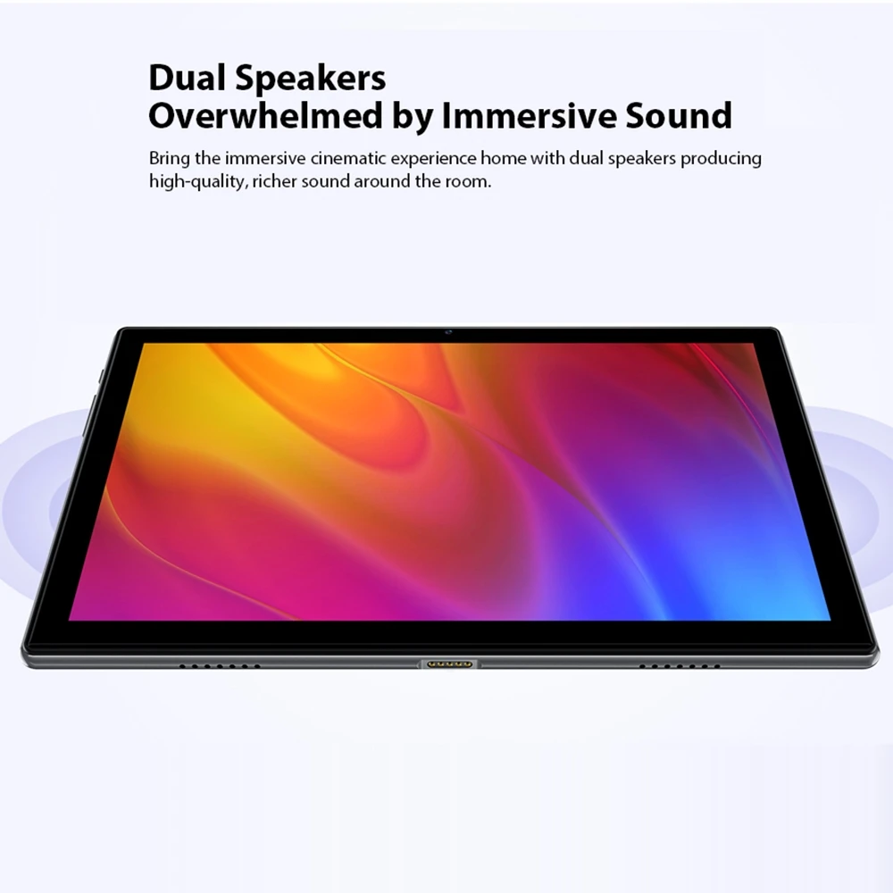 Blackview Tab 8 Tablet PC 10.1 inch 4GB+64GB Android 10 SC9863A Octa Core 1.6GHz, WiFi & Bluetooth 4G 6580mAh Battery 1920 *1200