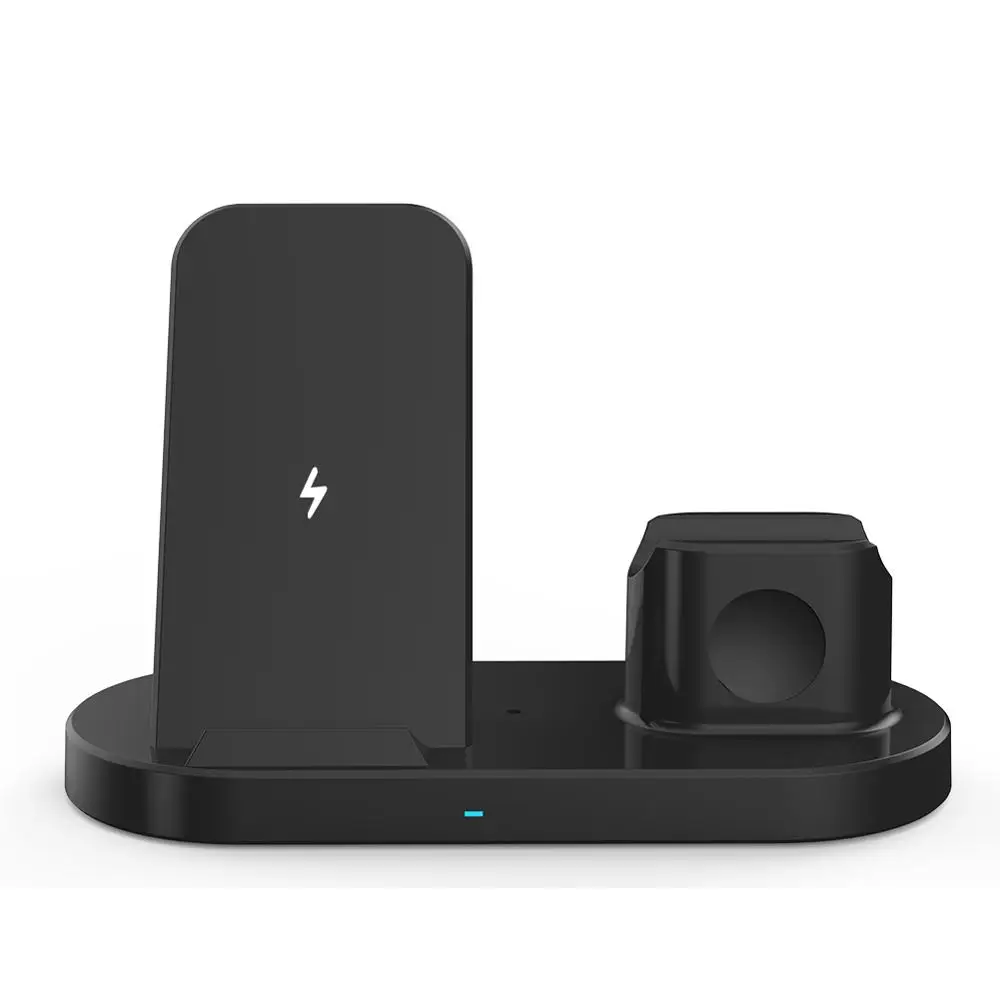 

15W Fast 3 in 1 Wireless Charger For Phone 12 11 XS XR Quick Charging Station For Watch Pro Qi Receive Wireless Charging