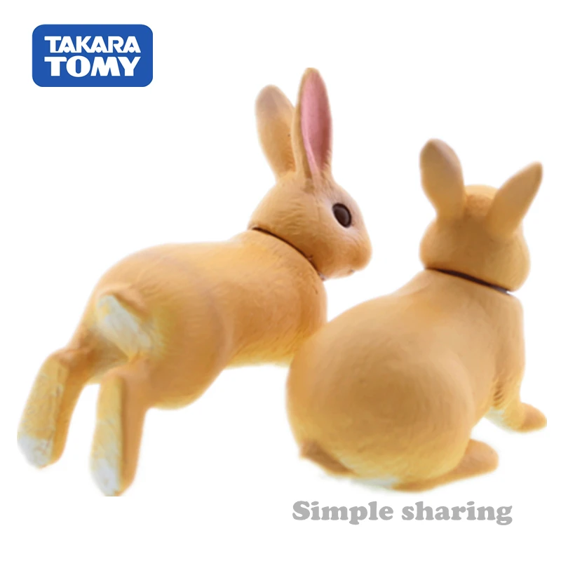Takara Tomy Tomica Ania кролик приключений с животными как 12 литых под давлением детских