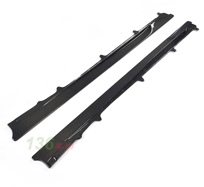 

Подходит для юбки из углеродного волокна типа F-type Jaguar Ftype проект 7 Ремонт большой передник боковая пластина спойлер