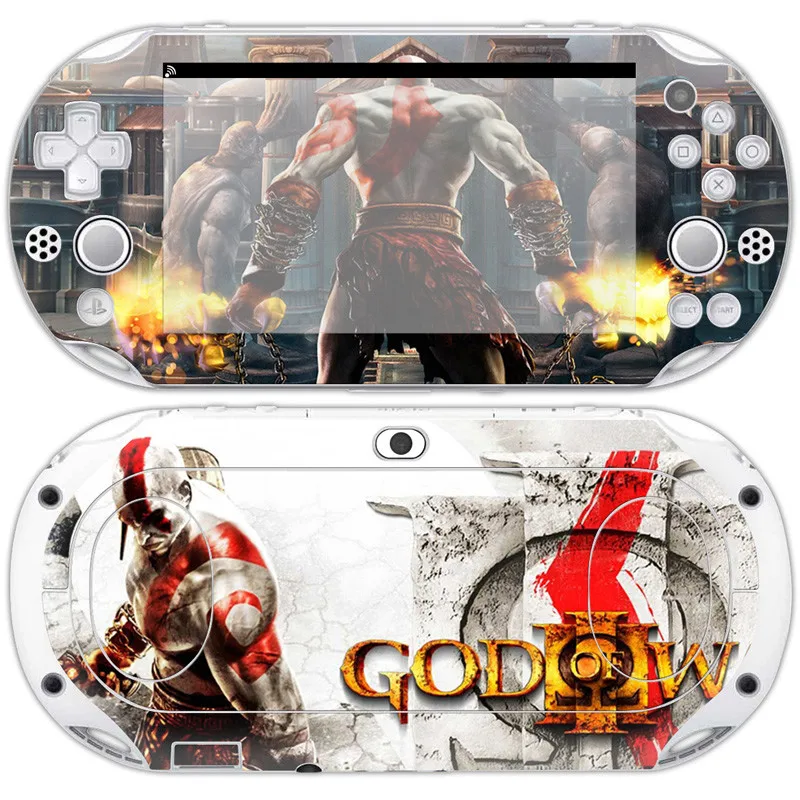 Наклейка God of War s для PS Vita PSV 2000 наклейка видеоигр Виниловая на кожу PlayStation |