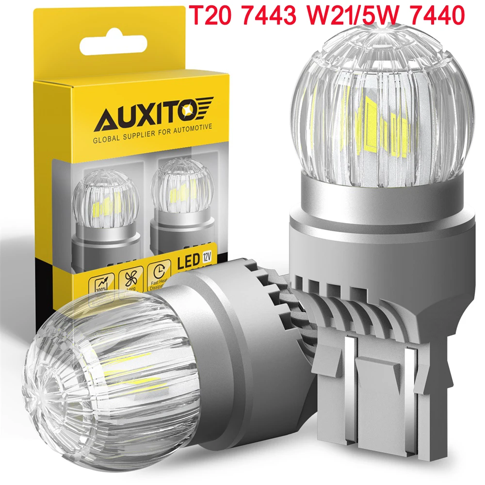 

Светодиодная лампа AUXITO 2X P21W 1156 BA15S BAY15D P21/5W Светодиодная лампа T20 7443 SRCK W21W W21/5W LED T15 W16W Автомобильные указатели поворота Лампа 12 В