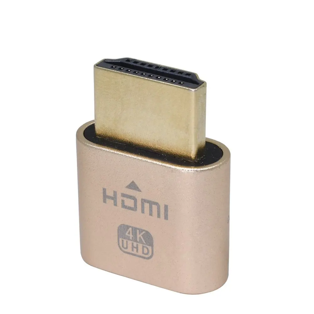 10 шт. адаптер виртуального дисплея совместимый с HDMI 4K DDC EDID | Компьютеры и офис