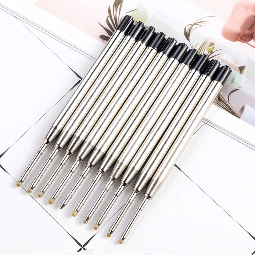 Оптовая продажа 3 шт. импортные чернила металлический шариковый стержень 1 0 мм 424