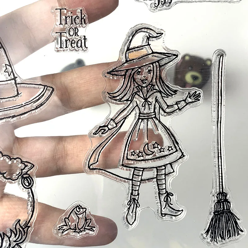 Мультфильм кролик завод прозрачный силиконовый печать для DIY Скрапбукинг фото