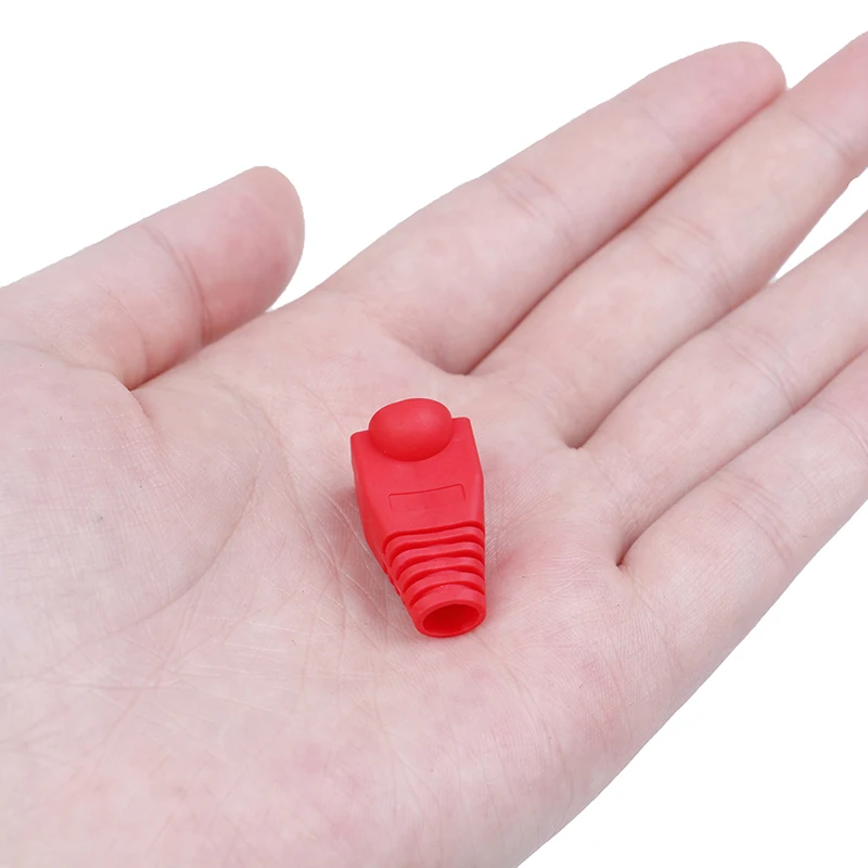 

20pcs/lot Rj-45 Adapter Cap Rj45 Cat5 Cat6 Cover Cap Socket Boots Cap Head