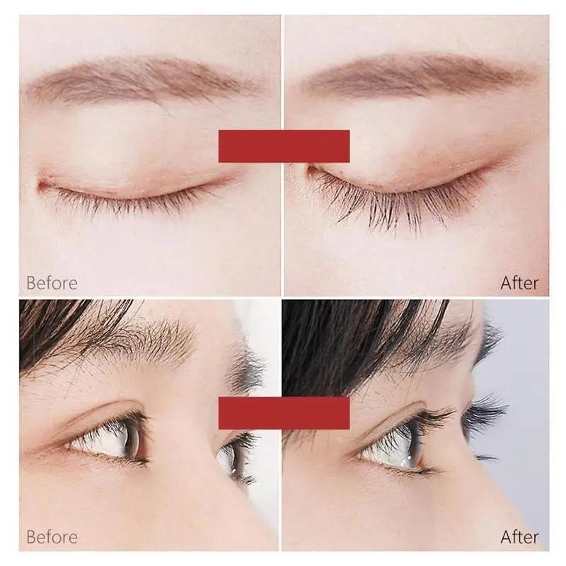 Усилитель роста ресниц и бровей сыворотка с биотином естественного пептидов для