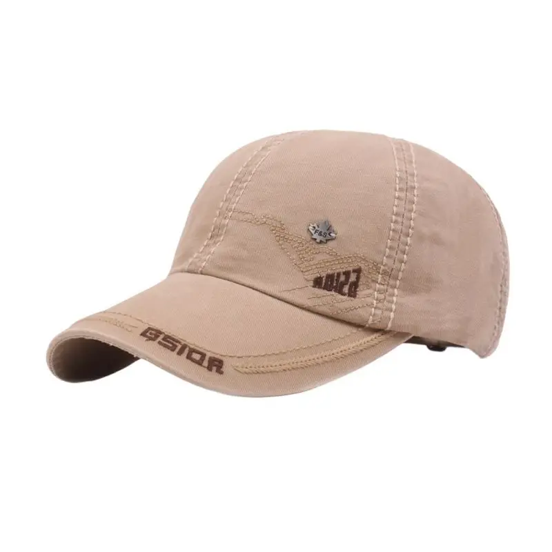 

Cotton Baseball Cap For Men Travel Big Eaves Couple Snapback Tongue Caps Male Bone Adjustable Size Climbing Hat Unisex