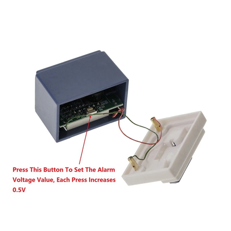 

2Pcs 2-4S Battery Low Voltage Buzzer Alarm Indicator Tester Decoration B & D