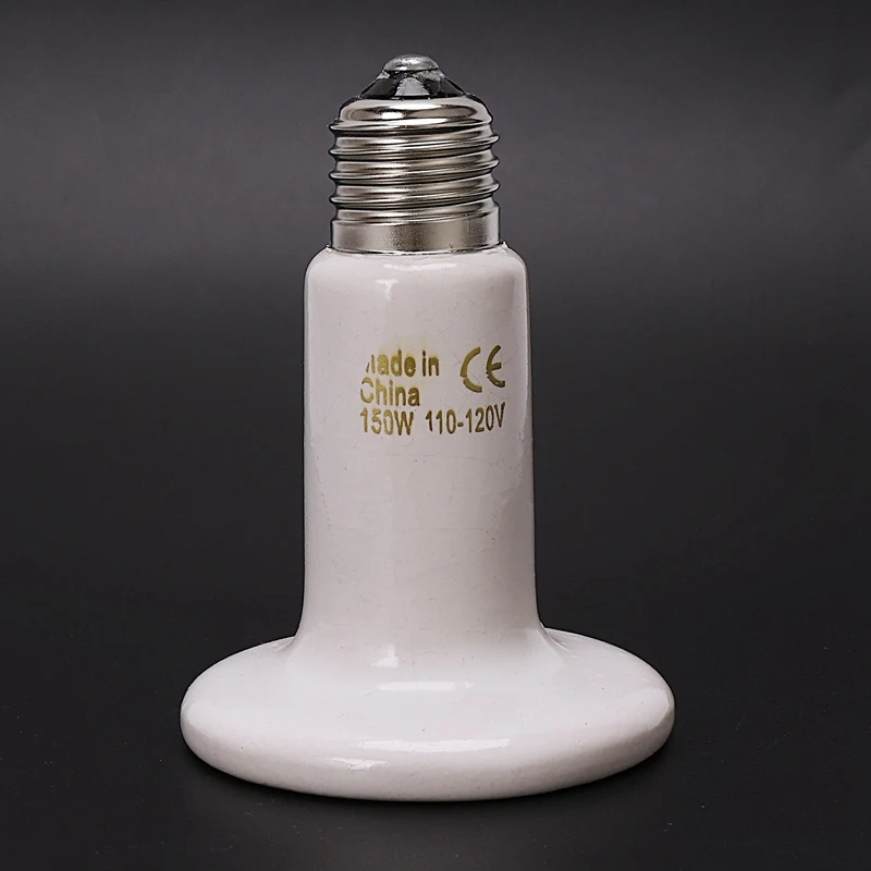 110V 150W E27 Керамика инфракрасный обогреватель лампы для домашних животных
