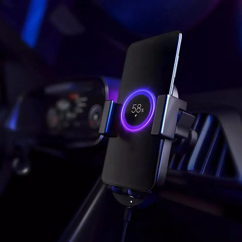 Беспроводное Автомобильное зарядное устройство ZMI держатель для телефона