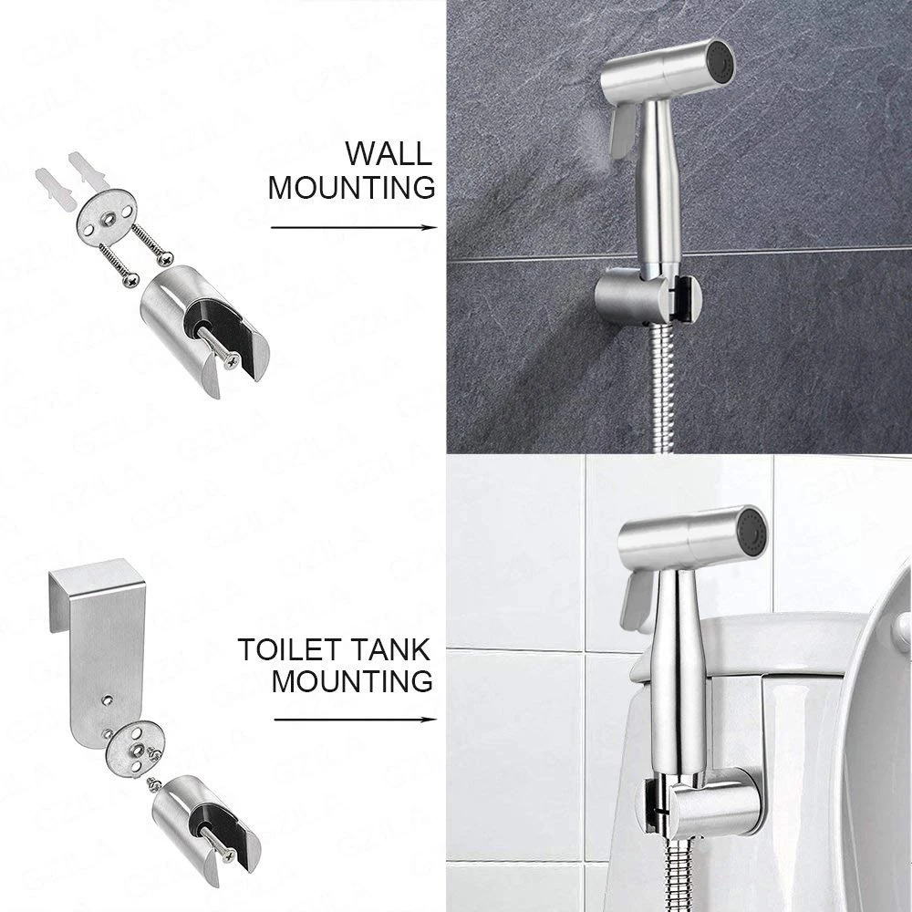 Ручной распылитель для унитаза биде портативный душ латунный T адаптер 1 2 м шланг