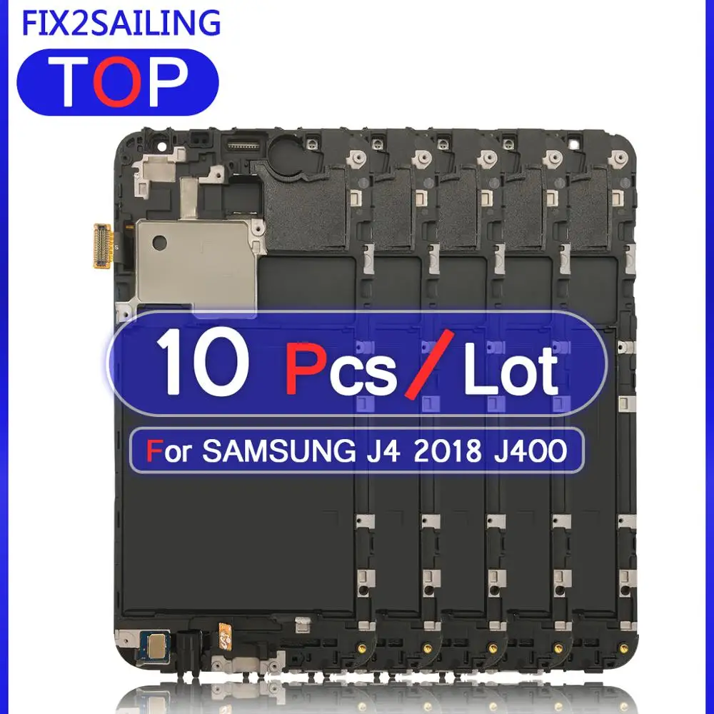 10 шт. ЖК дисплей для samsung Galaxy J4 2018 J400 J400F J400H J400P J400M J400G/DS сенсорный экран дигитайзер