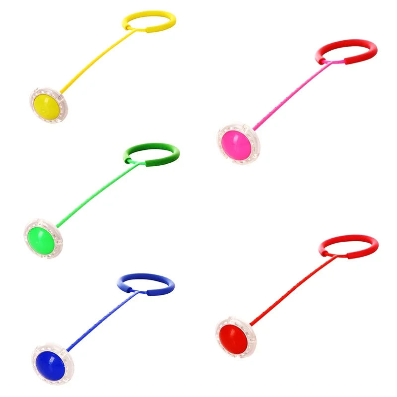 Мигающее кольцо для прыжков детей на открытом воздухе забавные спортивные