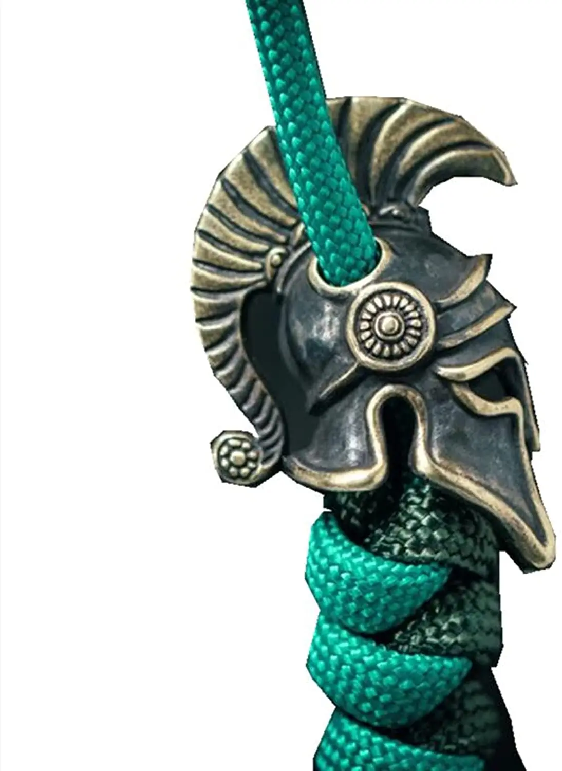 

Цельная латунная Подвеска для повседневного использования, Паракорд, парашютный шнур, бусы на шнурок, на молнии, подарок