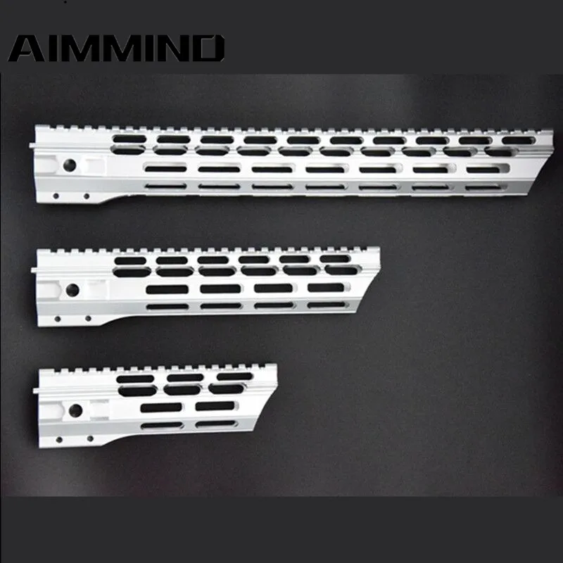 7 10 12 15 дюймов AEG M4 M16 AR15 свободный поплавок M-Lock Quad Rail Guard Пикатинни рельс со