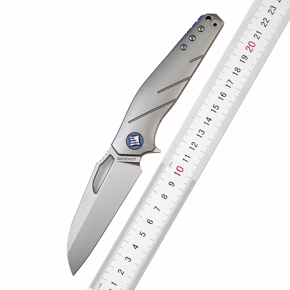 

Clearance Apologist folding knife MRBS S35VN titanium alloy handle knife for hunting camping survival fruit knife EDC tool
