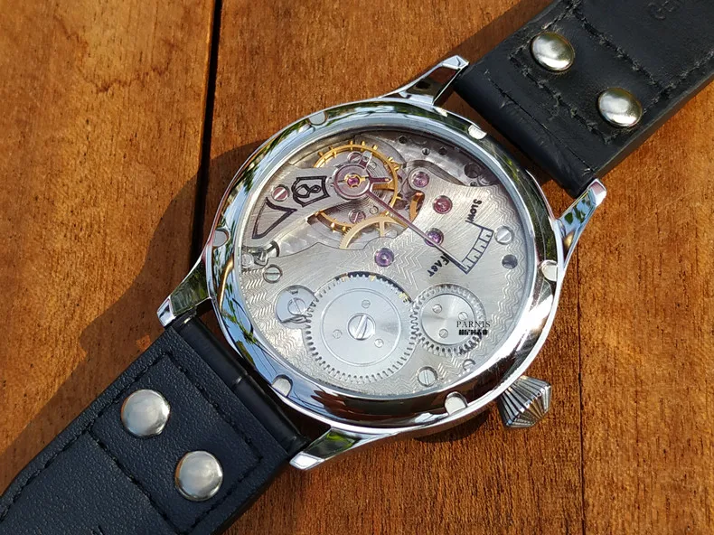 Мужские механические часы 44 мм без логотипа с черным циферблатом|date|date watch |