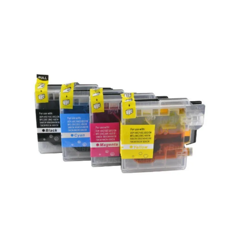 12P совместимый para hermano MFC 250C cartucho de tinta impresora 290C 490CW 790CW 990CW 5490CW 5890CN 6490CW 6890CD|Чернильные