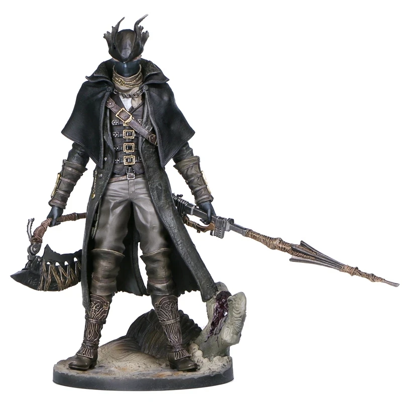 

30cm HOT Game Bloodborne The Old Hunters Figures Model Sickle statue Collection of toy gifts Doll Brinquedos