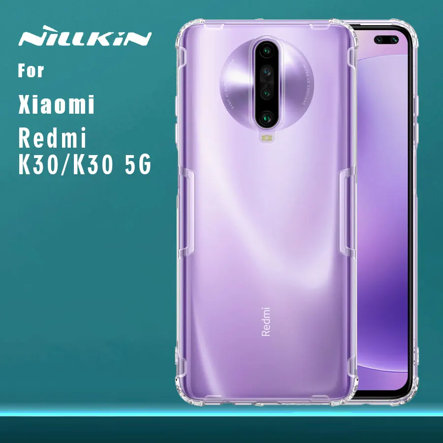 Чехол для Xiaomi Redmi K30 5G K20 Pro Note 8 7 мягкая задняя крышка Nillkin из ТПУ Mi 9T 9 9Pro SE чехол |