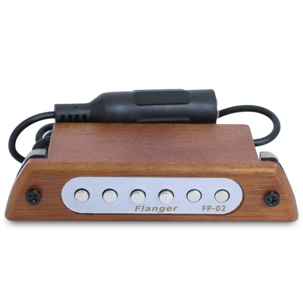 

Звукосниматель для акустической гитары Flanger Wood, магнитный звукосниматель для 39 дюймов/40 дюймов/41 дюйм/42 дюйма акустических гитар, аксессуар...