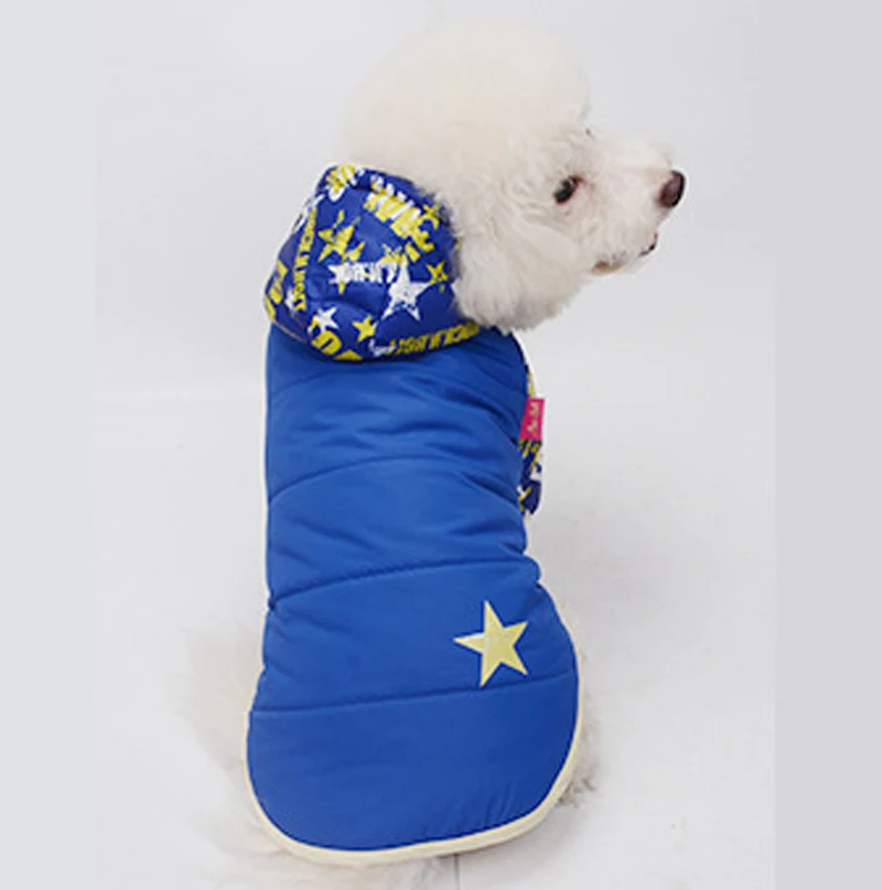 Зимняя одежда для собак Winter Pet Dog Clothes Warm Fleece Down Jacket Waterproof Coat Hoodies For Chihuahua Small Medium Dogs Pets Puppy Clothing.