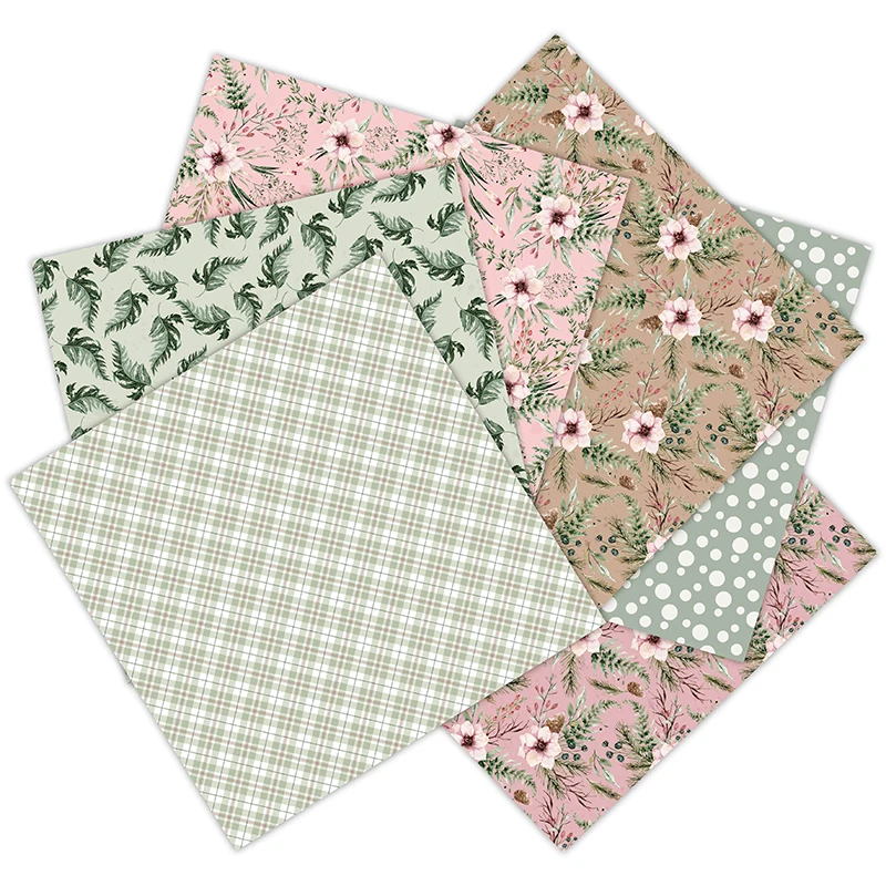 12 шт. бумажный пакет с цветочным узором для скрапбукинга | Дом и сад