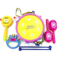 5Pcs Kids Drums Educational Toys Indoor Outdoor Interactive Playing Percussion