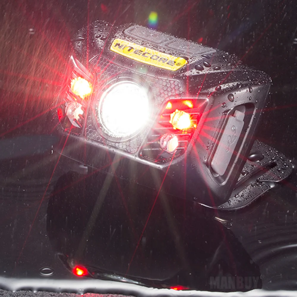 Nitecore NU32 Спорт на открытом воздухе фары 550 люмен CREE XP G3 S3 светодиодный Встроенная
