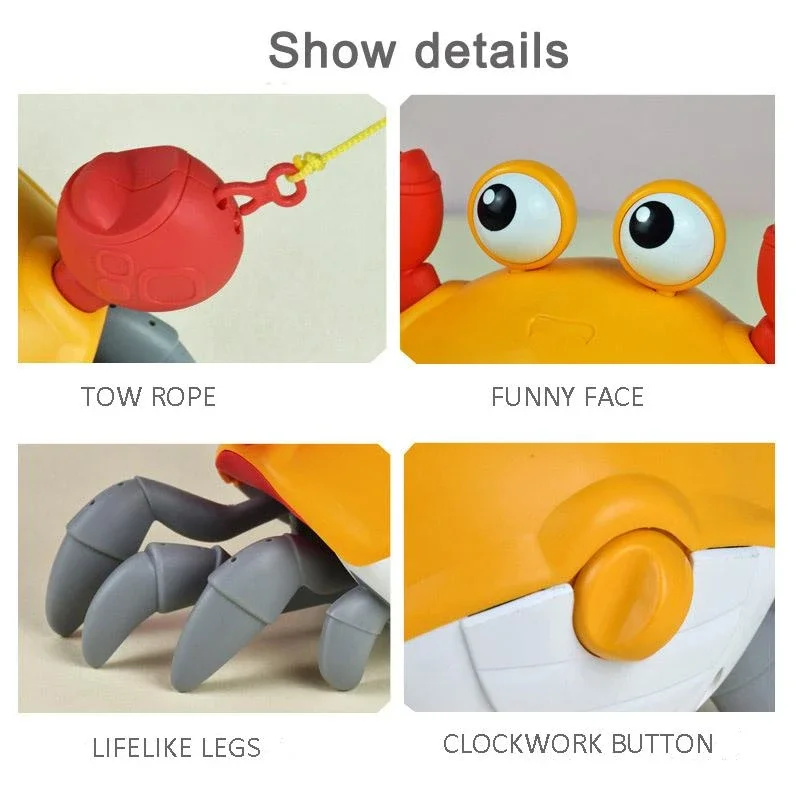 

1 PCS Cartoon Bathing Toys Octopus Clockwork Crab Children Gifts Classical Baby Clockwork Toy for Children Dropshipping