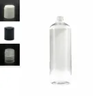 Пустая белаячерная Дозирующий колпачок Пластик бутылки, 500 мл прозрачные ПЭТ-бутылка с крышкой верхней части диска