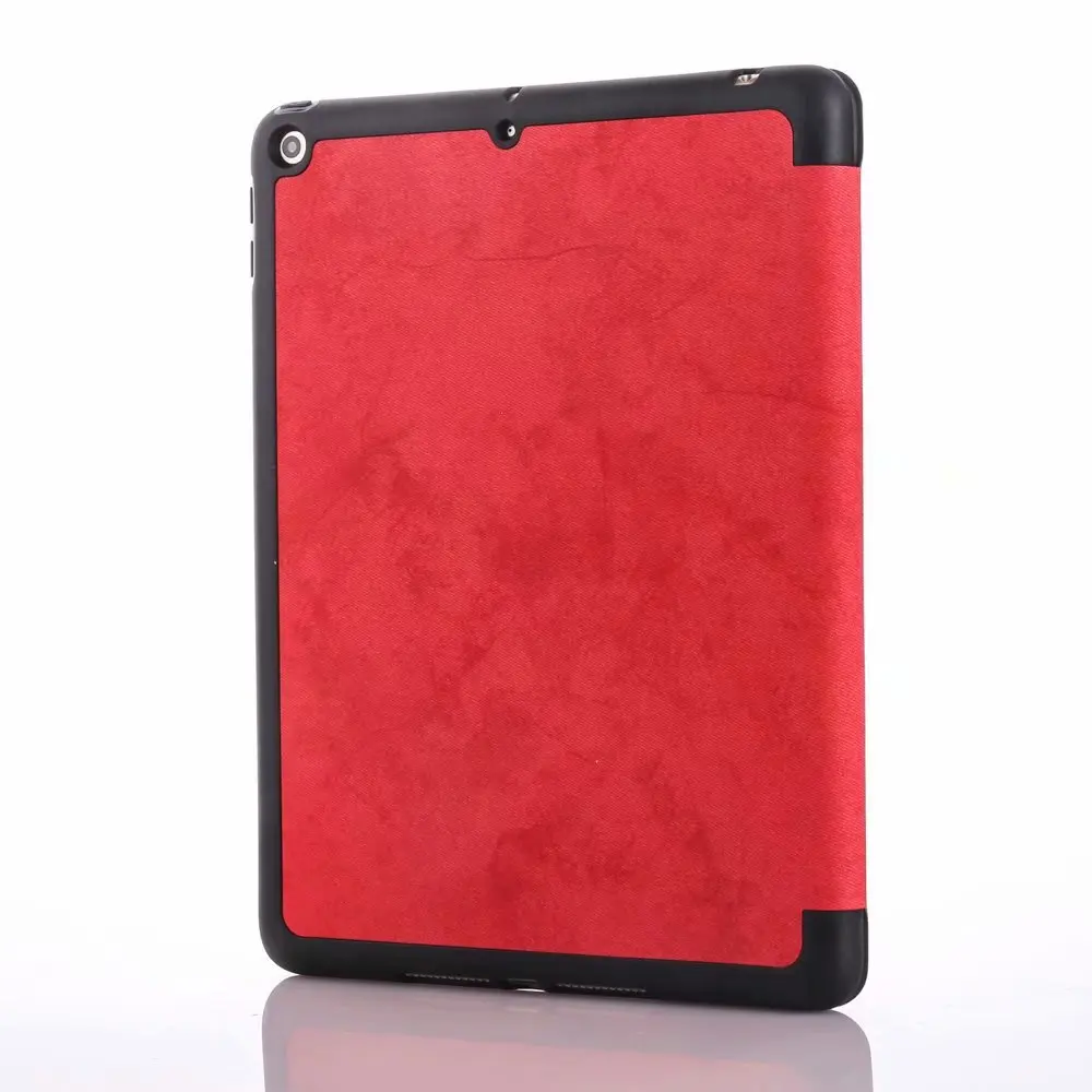 Для iPad 9,7 дюймов Pro 9,7 чехол с карандашом держатель трехстворчатая подставка задняя крышка для iPad 5 6 Air 1 2 Smart Funda HY006