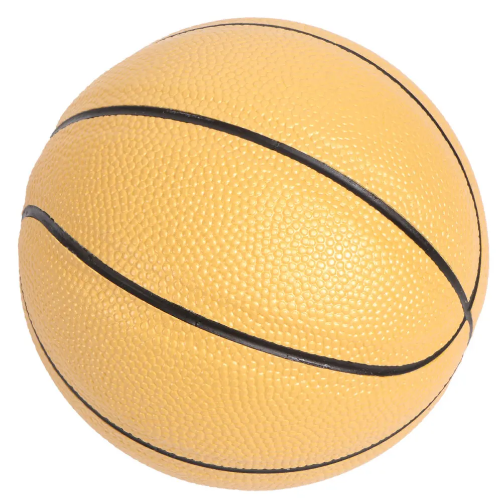 

Inflatable Desktop Basketball Mini Size PU Basketball Parent-Child Interactive Basketball Game for Home School (Golden,