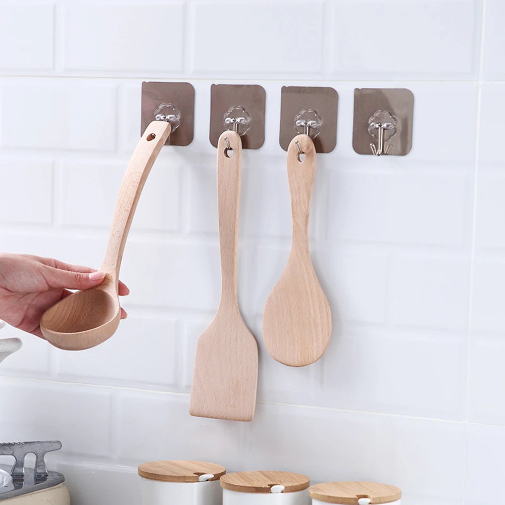 Новые клейкие настенные крючки прозрачные бесследные многоразовые