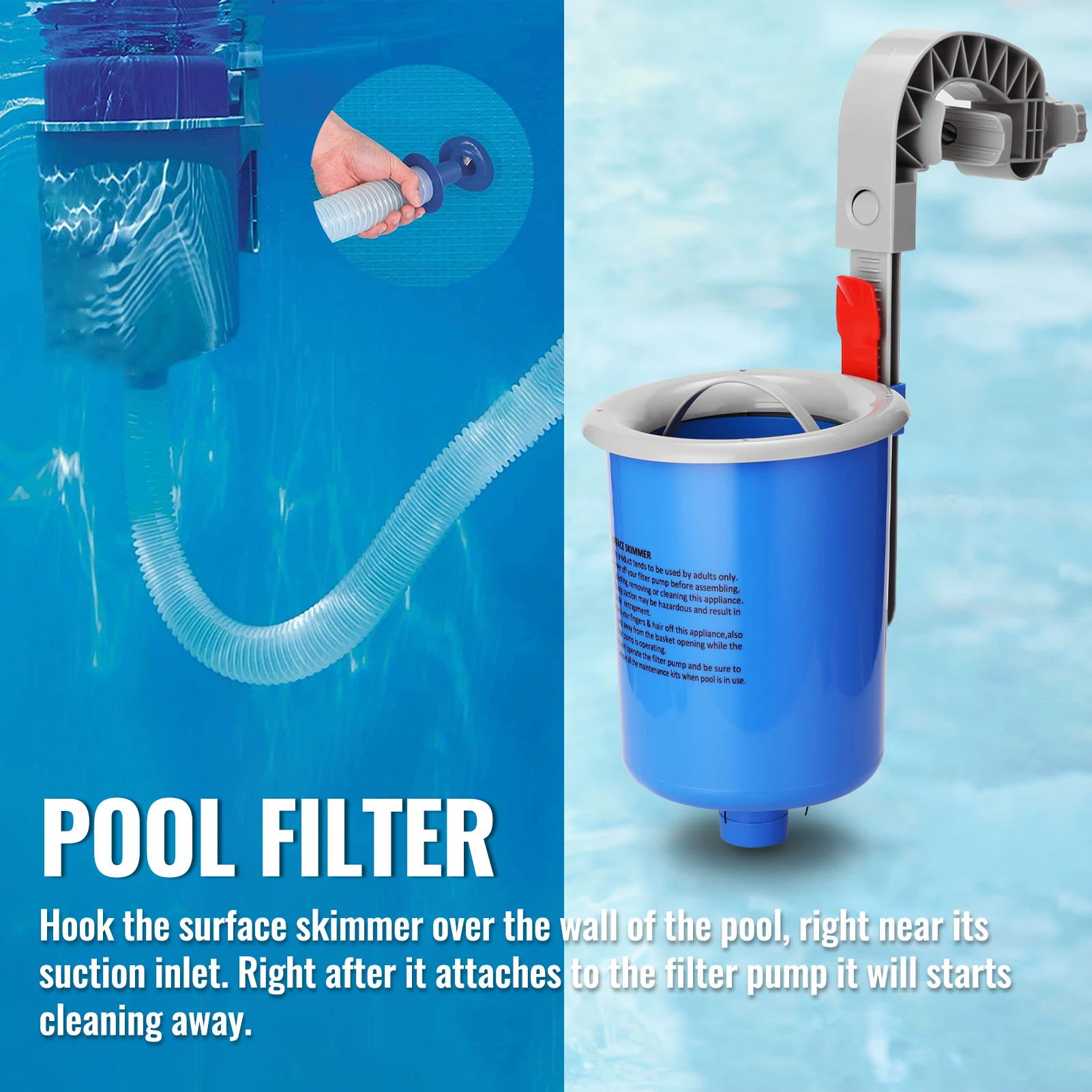 

Очиститель поверхности бассейна, плавающий поглотитель поверхности бассейна, устройство для сбора мусора, инструменты для очистки сада, фи...