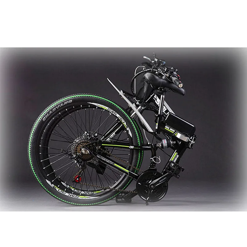 

Free Shipping 500W Electric Mountain Bike 10.4AH Foldable E-bike 26" Folding Electric Bike 26 inch Folding E-MTB E-Bicycle