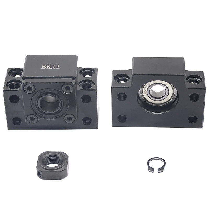 Новый-шариковый винт и поддержка 1 шт. Bk12 + Cnc части для Sfu1605 Sfu1610 Bk10 Bf10 Sfu1204 | Дом сад