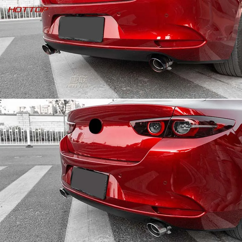 Глушитель выхлопной трубы из нержавеющей стали для Mazda 3 axela 2020 стиль скорпиус |