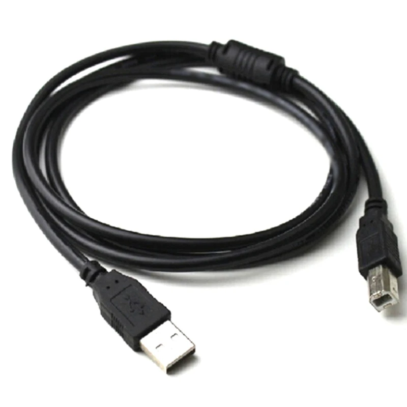 

Высокоскоростной кабель USB 2.0 Type A-B, штекер-штекер, кабель для зарядки и синхронизации данных для сканера принтера, 1,5 м